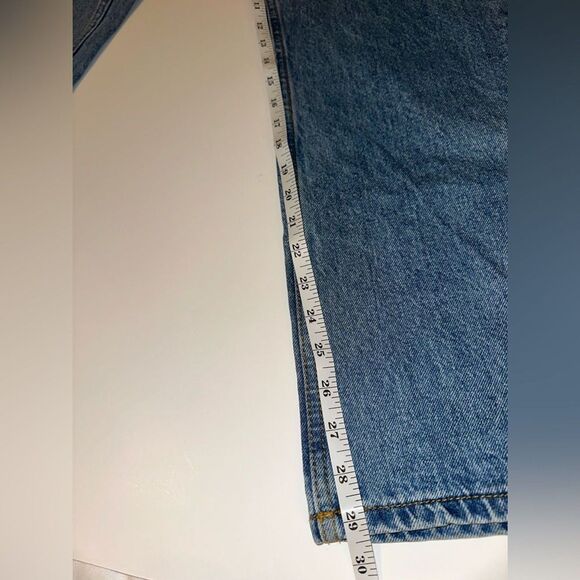 J. Galt Shanghai Jeans Women’s Size Small 31x29.5 Relaxed Straight 100% Cotton - Picture 7 of 8